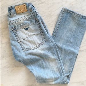 Armani light Wash Denim